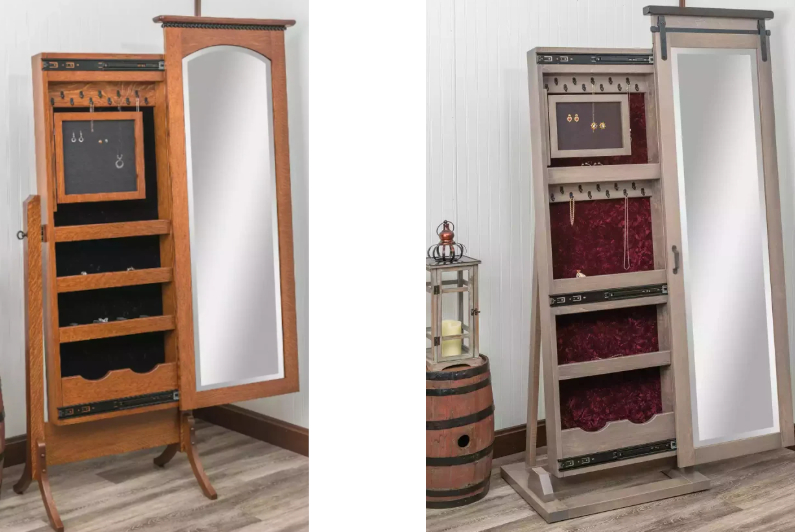 Mirrors and Jewelry Storage