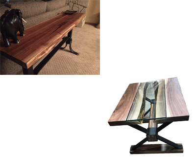 Live Edge Accent Tables