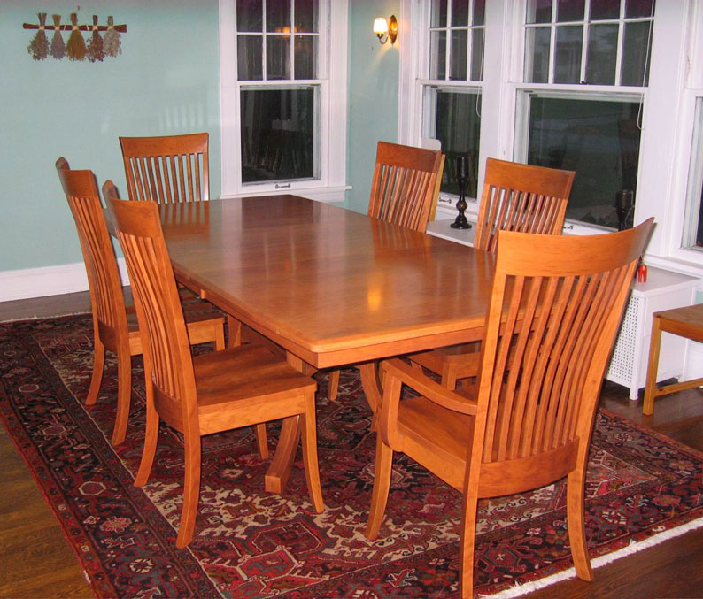 Old World Table Base with Biltmore Table Top