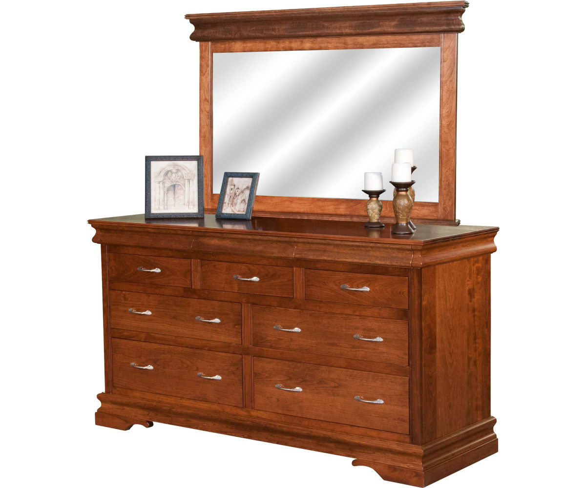 Georgia Heirloom 7-Drawer Dresser with Wide Mirror (sold separately)