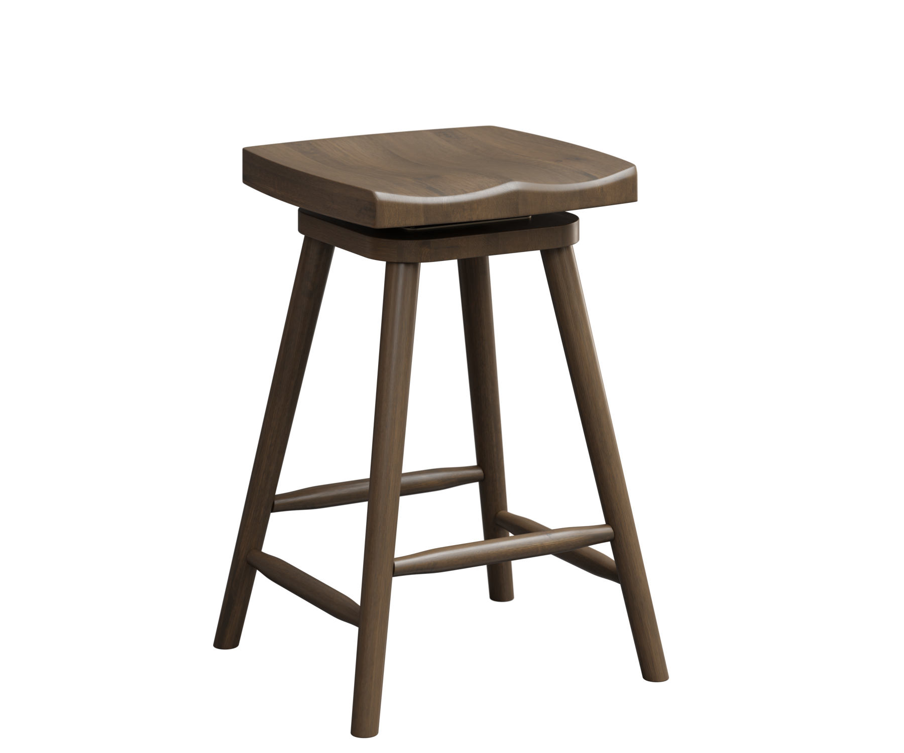 Cambria Stool without Back with Round Leg