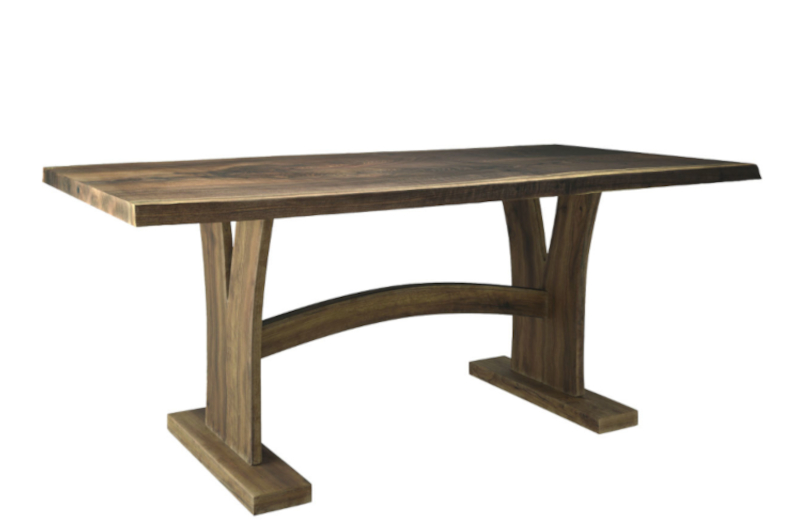 Live Edge Table with 404 Tree Base