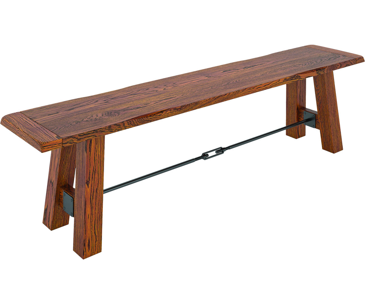 Settler's Trestle Bench