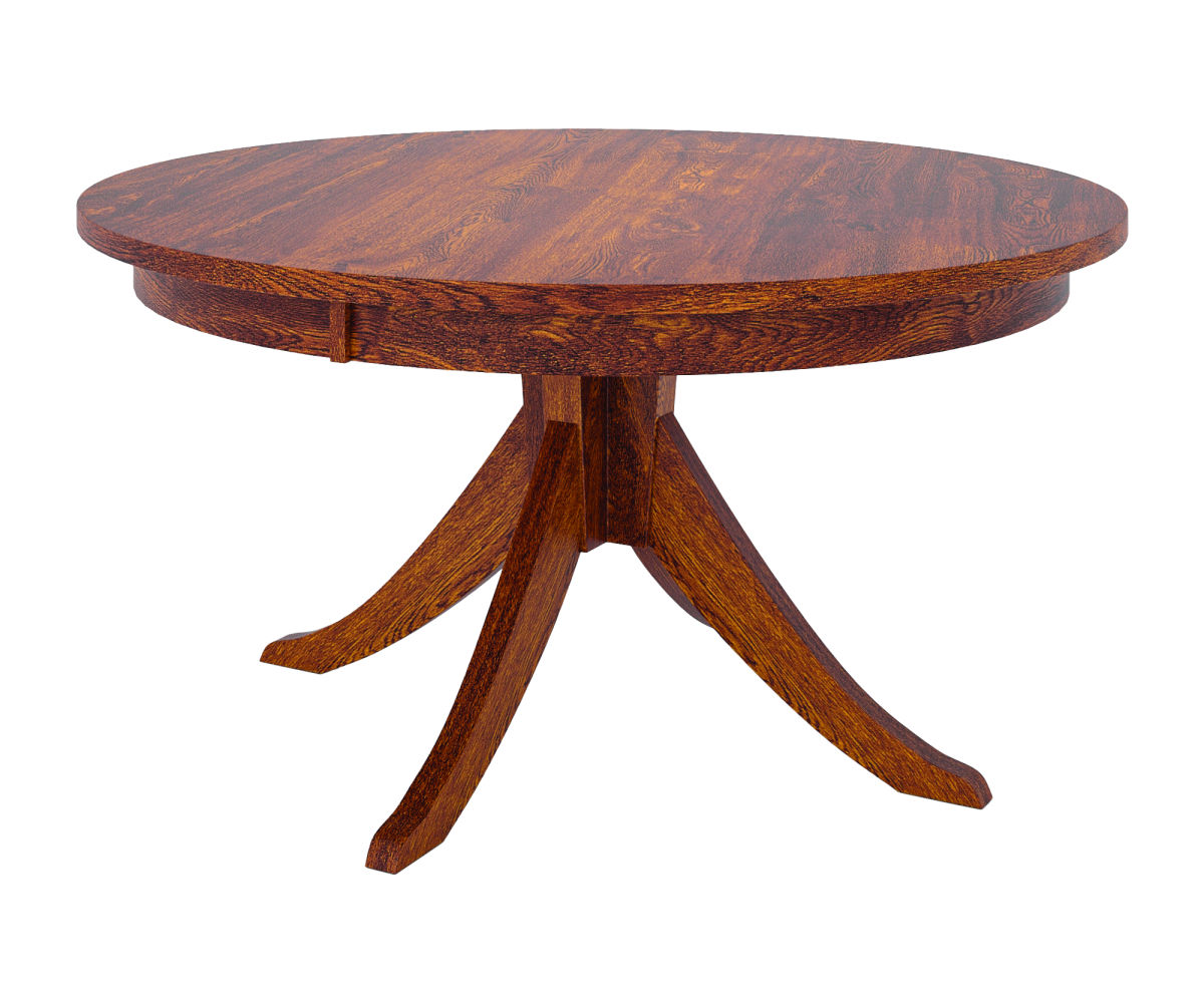 Splay Single Pedestal Dining Table