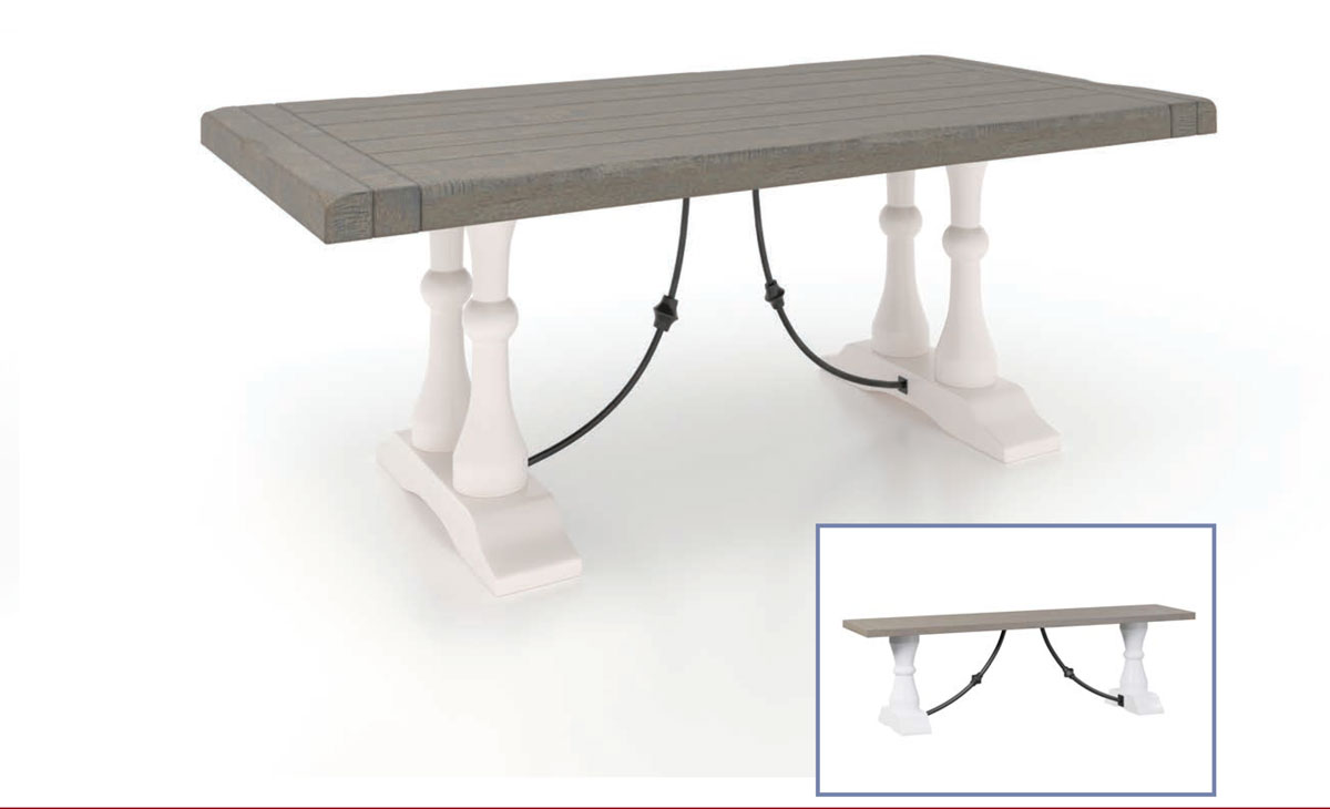 Houston Trestle Table