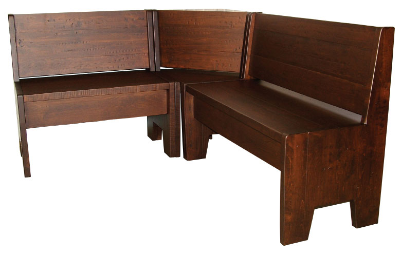 Heritage Corner Breakfast Nook Benches