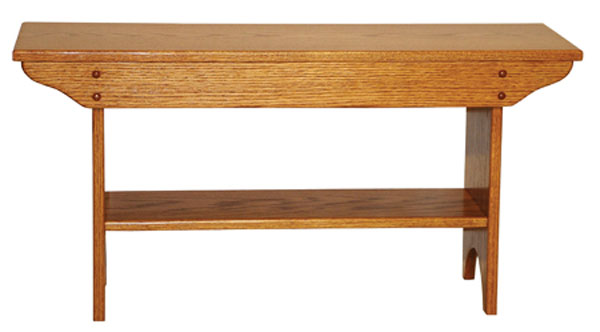 Shelf Bench