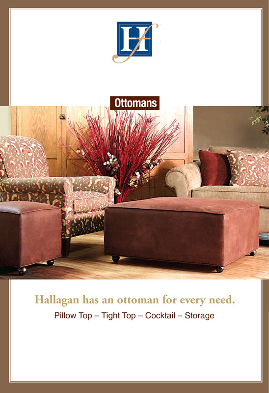  Hallagan Ottomans