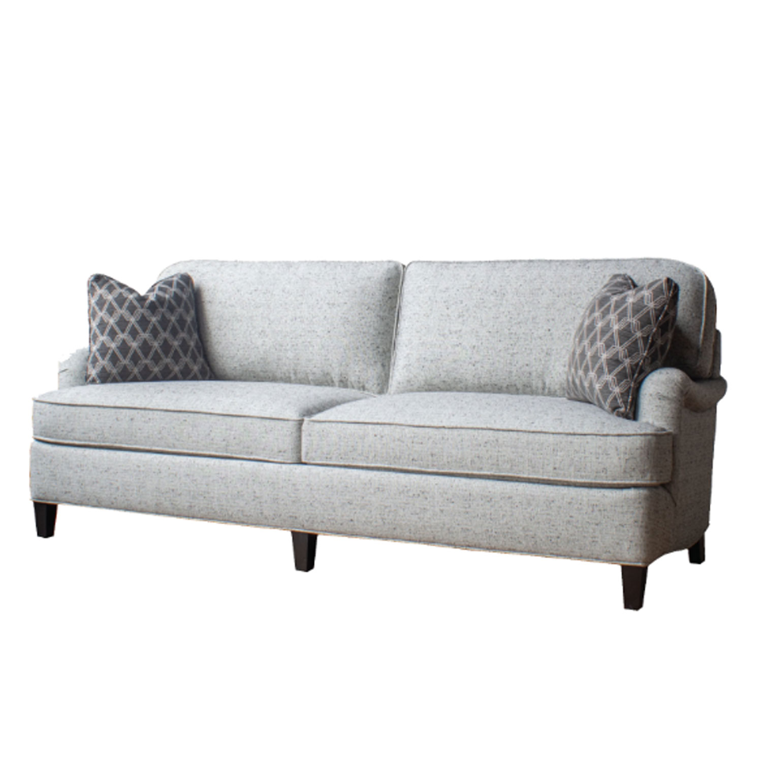 Hallagan Furniture Crawford Loose Back Sofa 