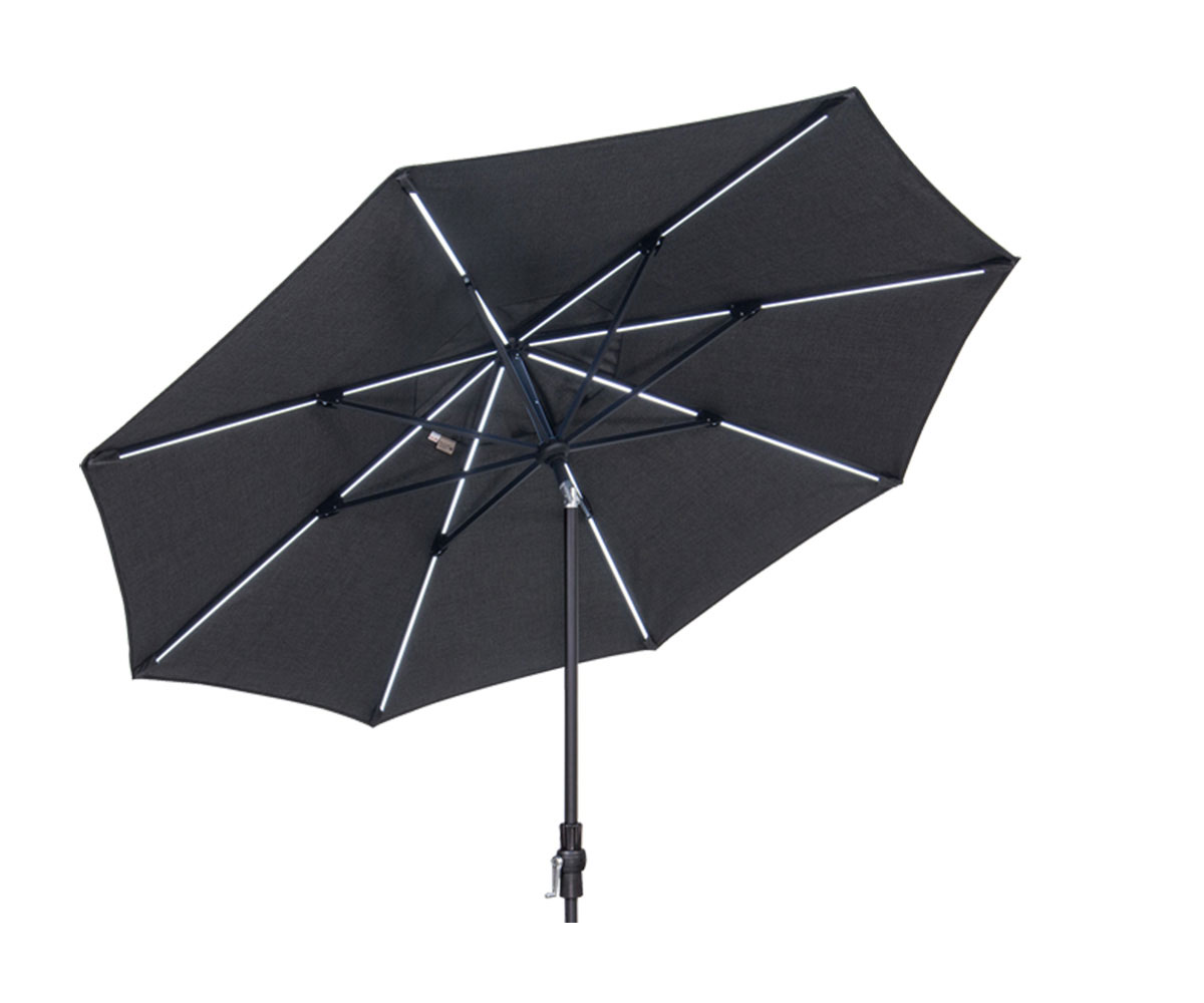 9' Starlux Collar Tilt Market Umbrella