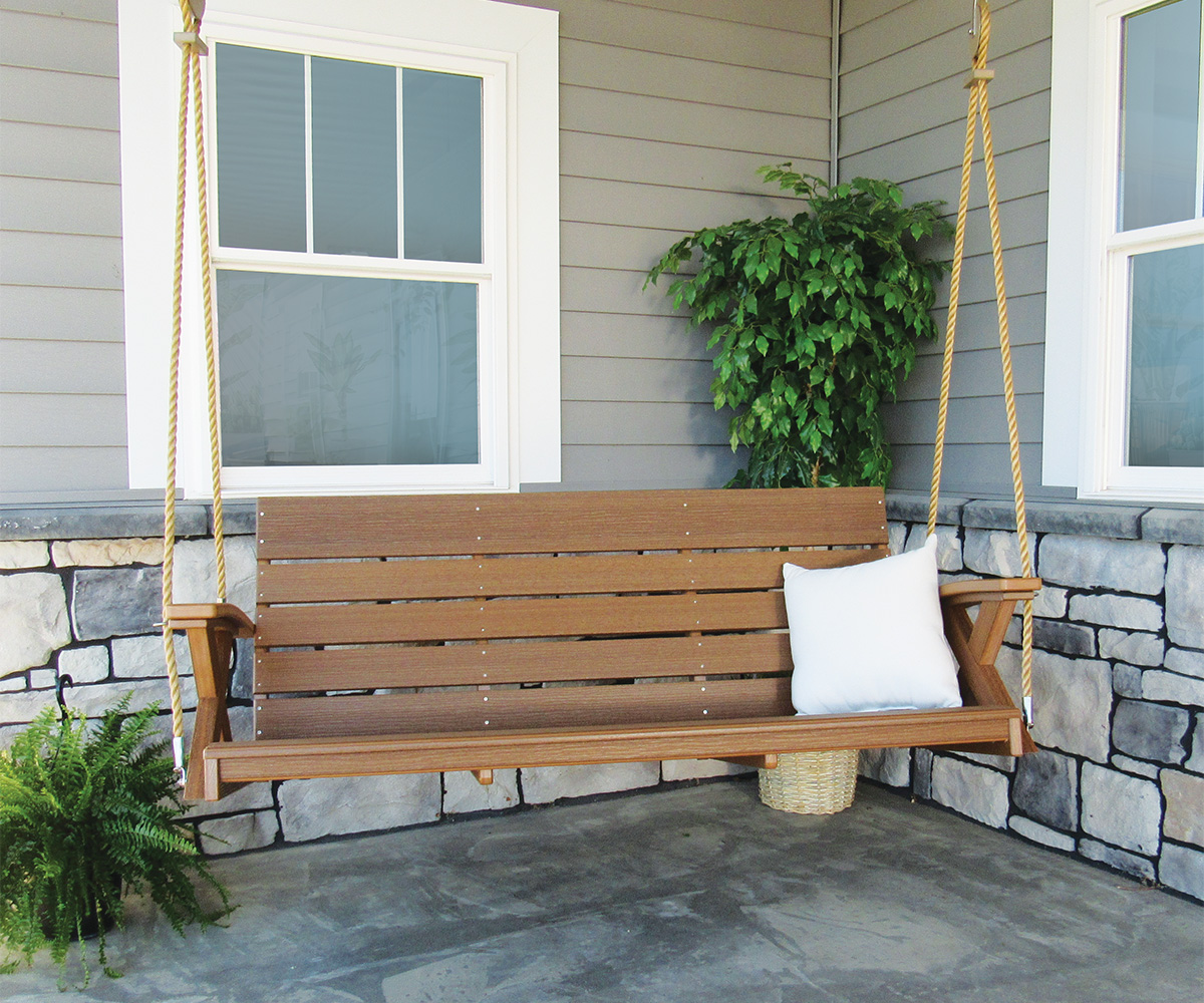 Galaxy Swing in Antique Mahogany