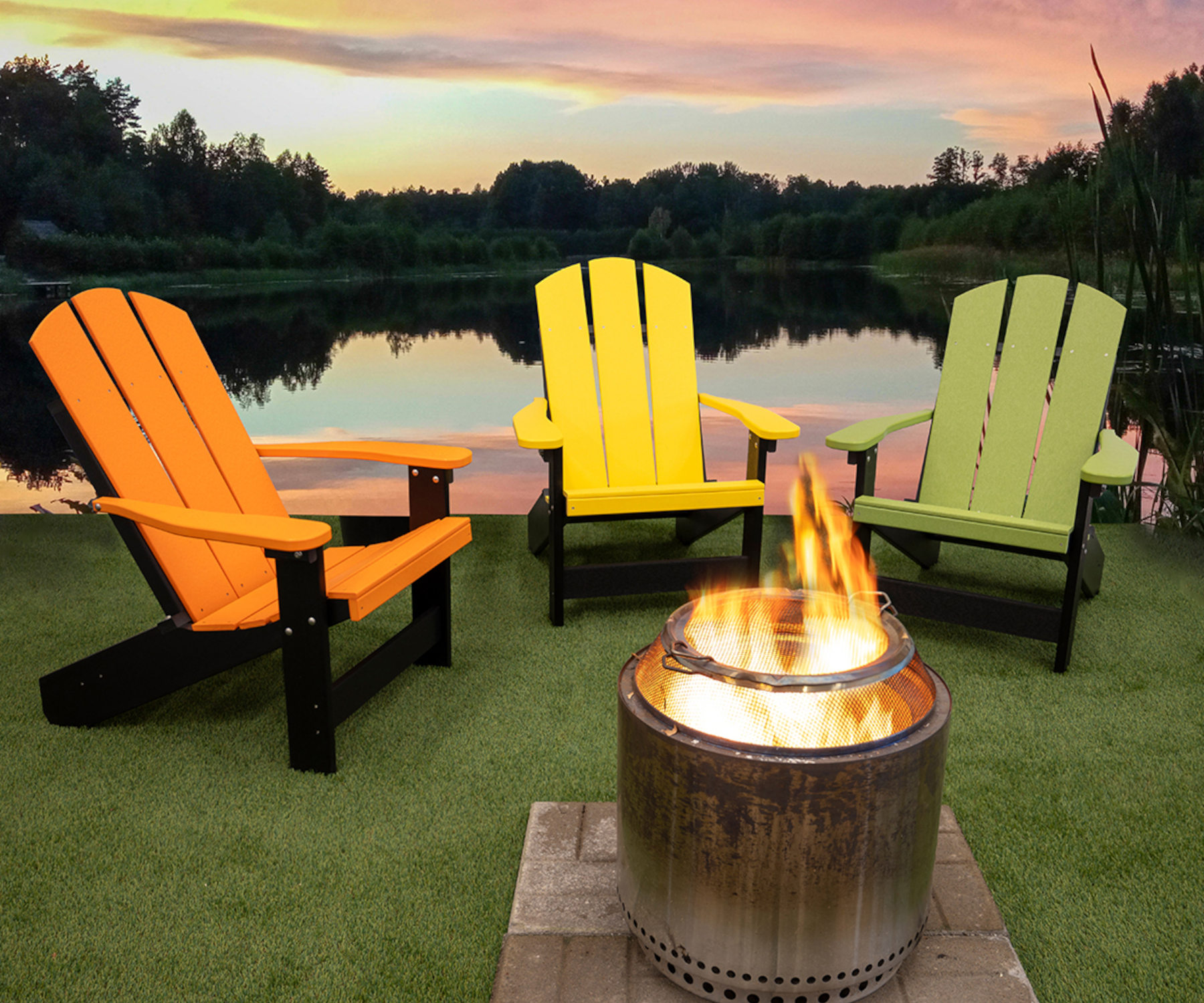 Summertown Poly Adirondack Chair by HershyWay Outdoor Furniture