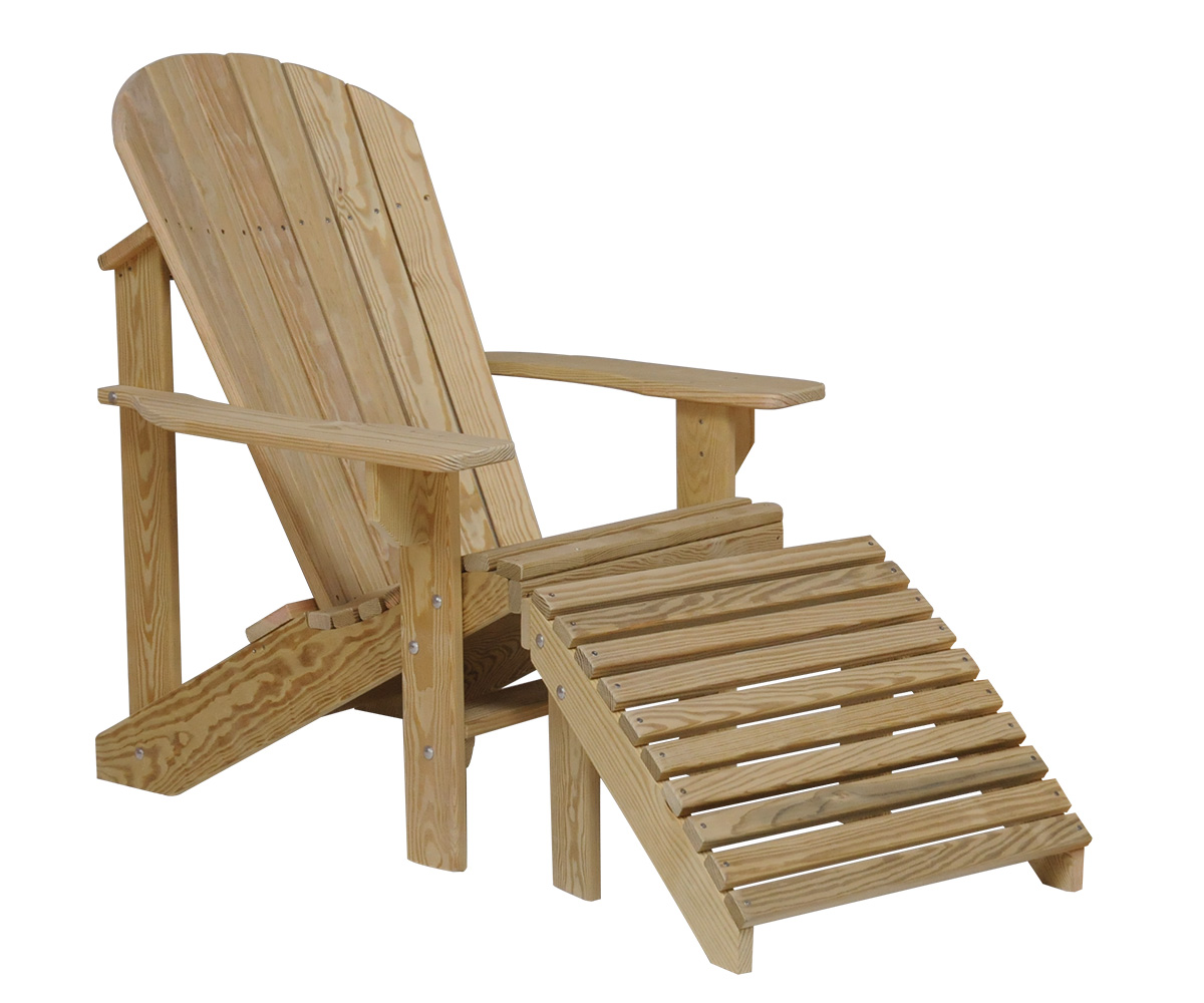 Treated Yellow Pine Adirondack Chair
