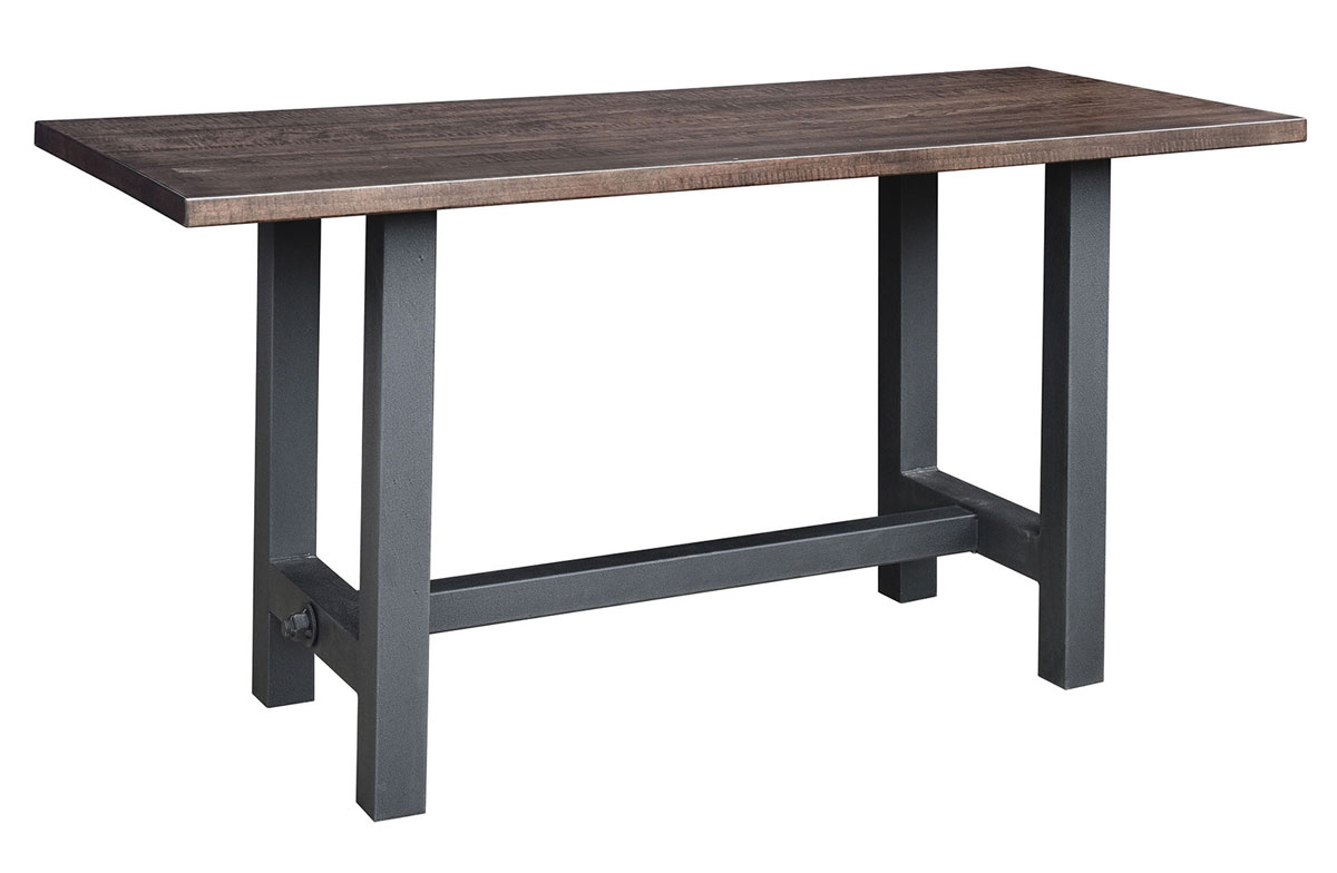 Boulder Creek Table with Metal Base