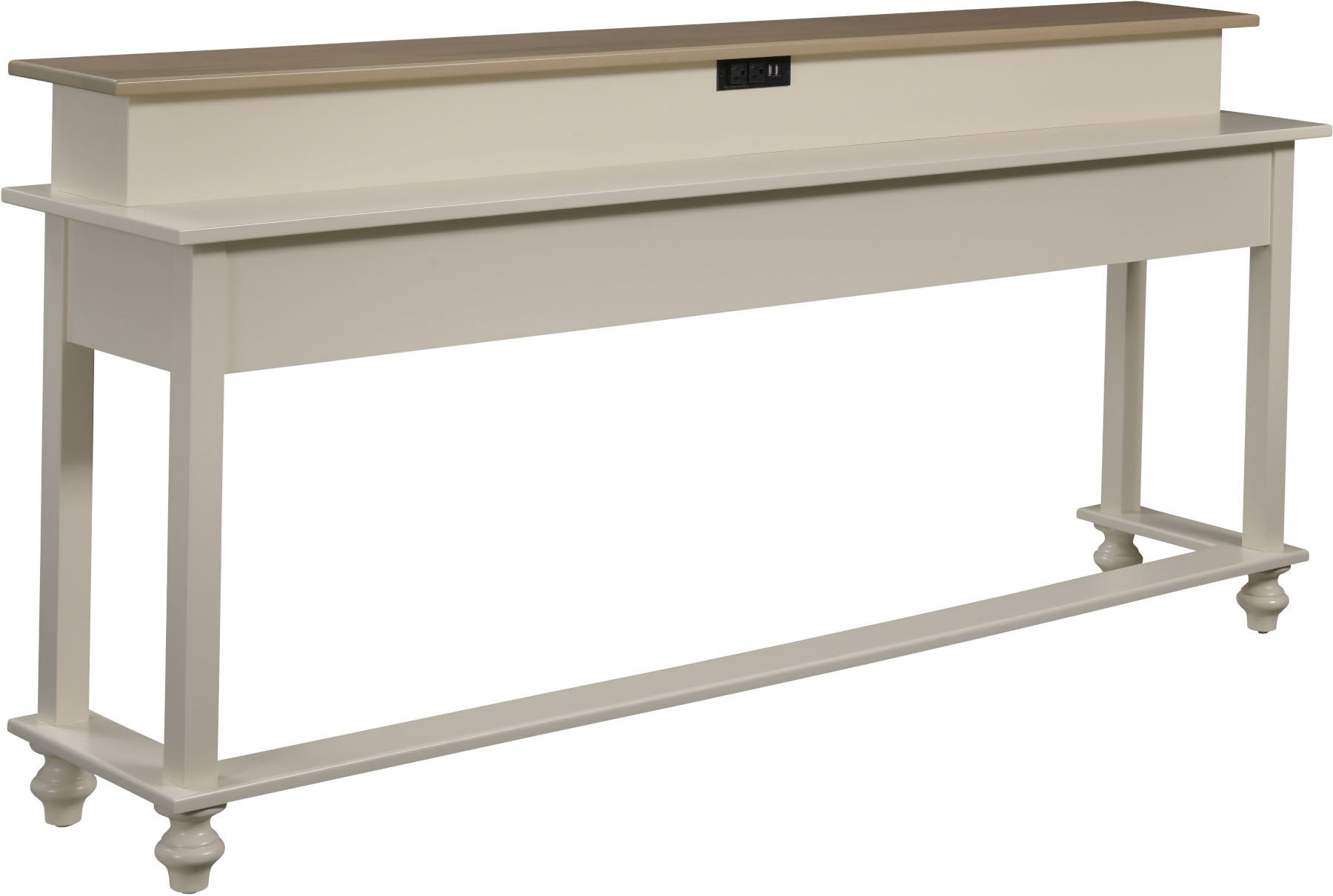 Oceanside #4070 Sofa Console  (will fit 3 stools)