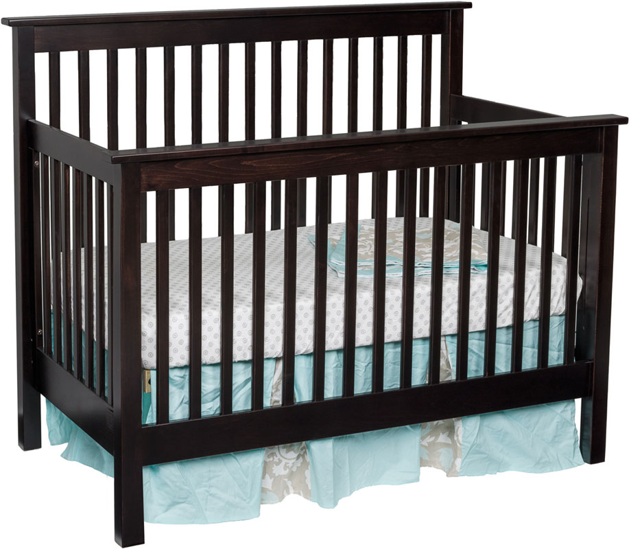 Economy Mission Slat Crib