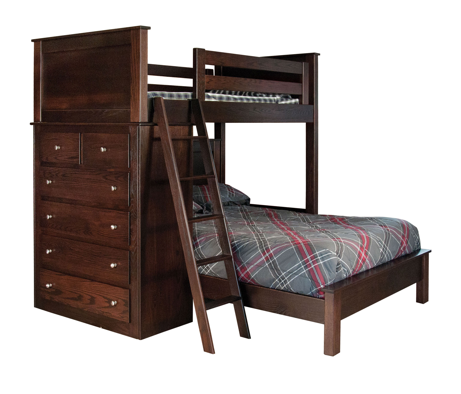 Loft Bed with Chest of Drawers