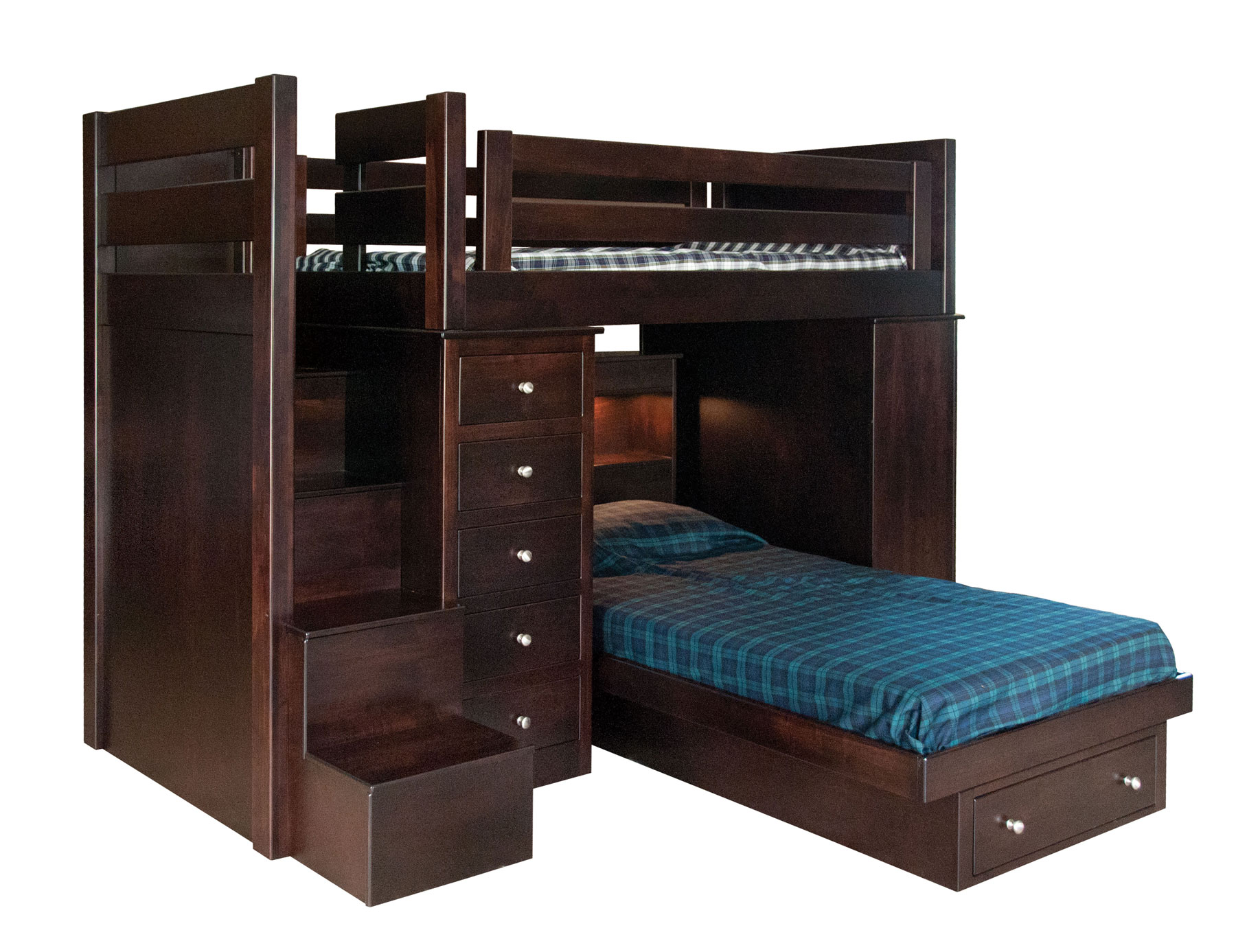 Loft Bed with Steps