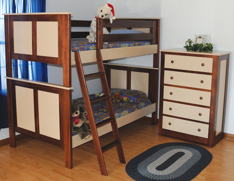 Youth Bunk Bed and Dresser (Items Sold Separately)