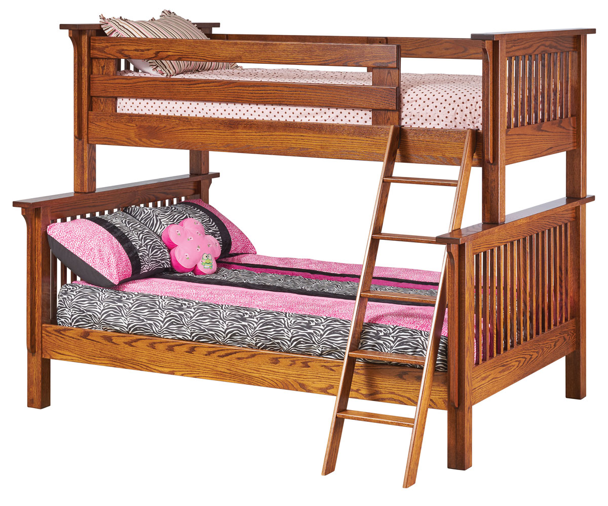 Prairie Mission Twin over Full Bunk Beds