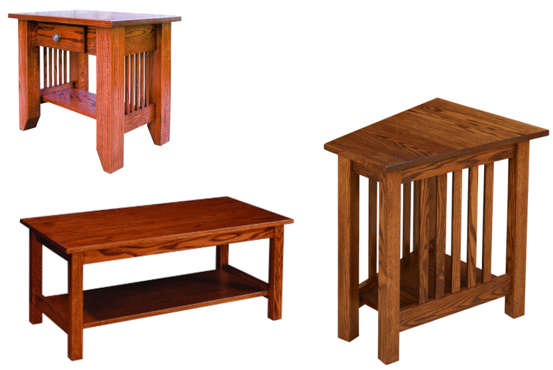 Mission Style Occasional Tables