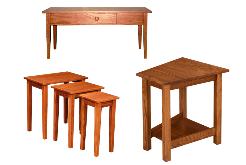 Shaker Style Occasional Tables