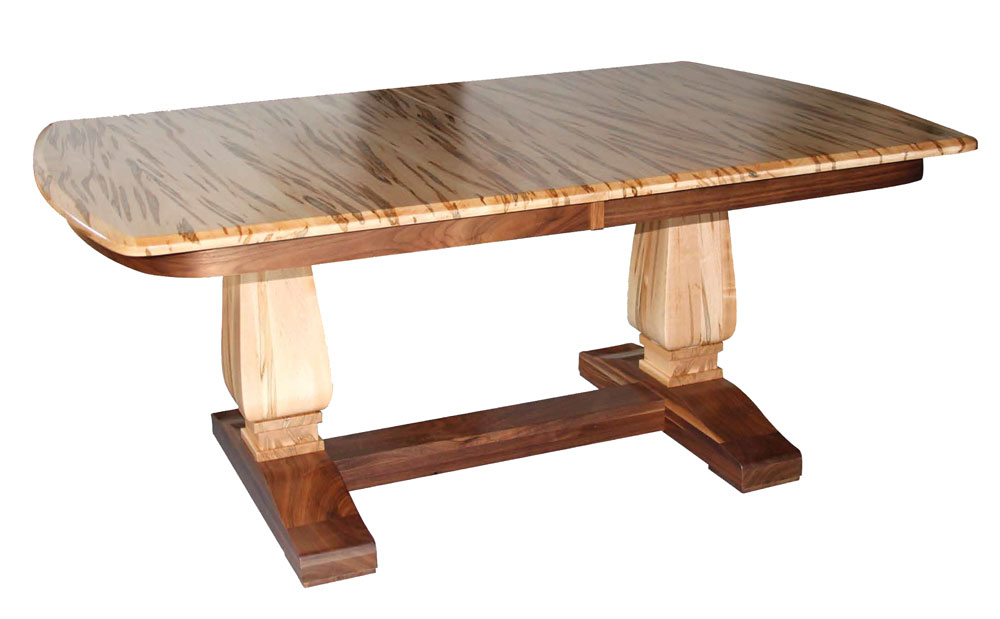 Bassett Double Pedestal Table