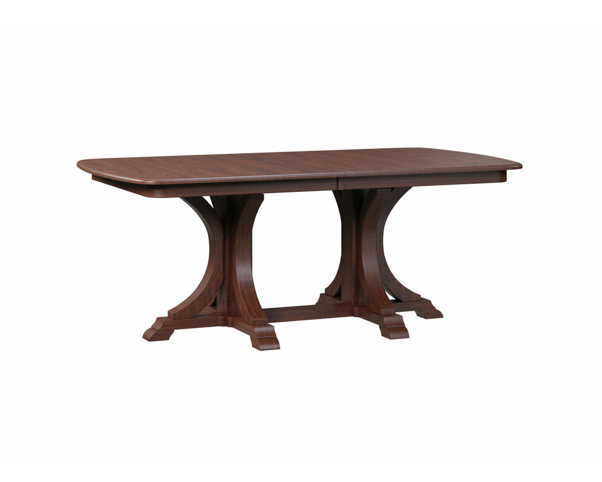 Buckeye Double Pedestal Table