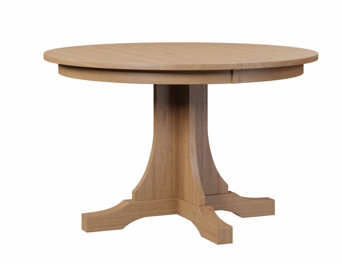 Mission Single Pedestal Table