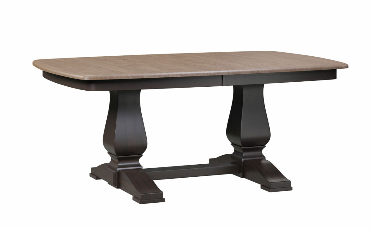 Stacy Double Pedestal Table