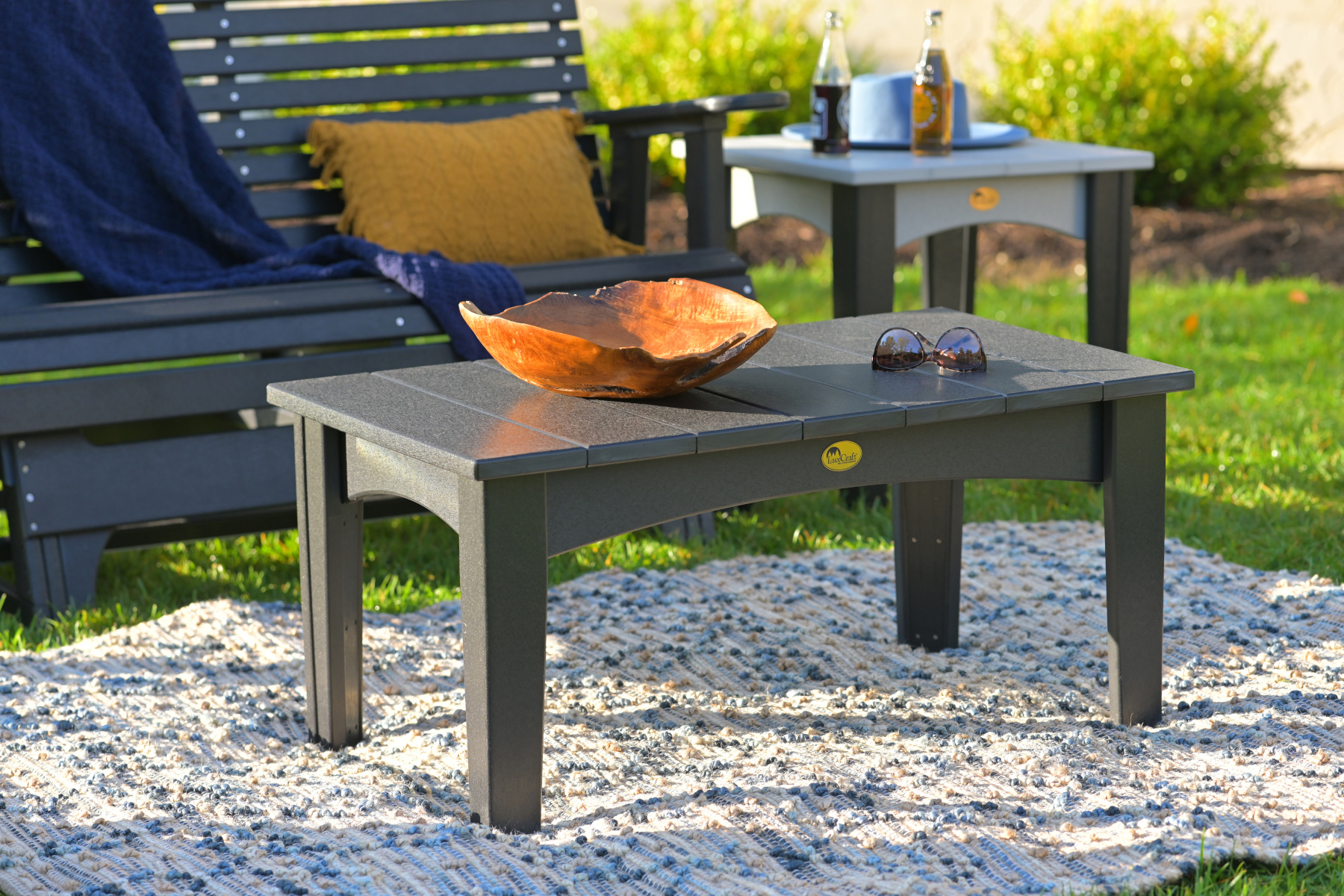 Island Coffee Table in Black