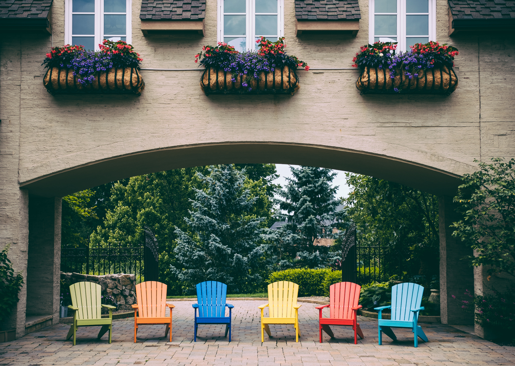 Lakeside Adirondack Chairs in Various Colors