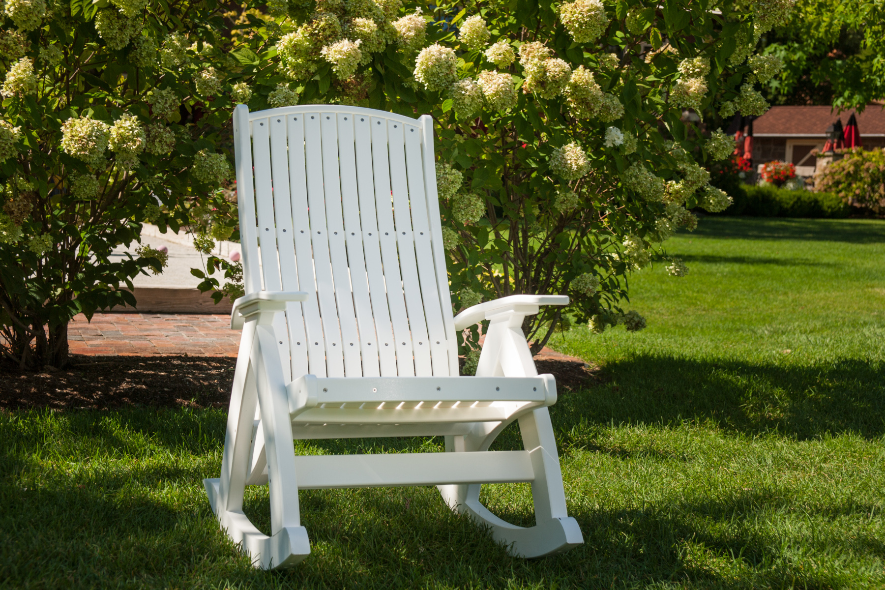 Poly Comfort Rocker in White