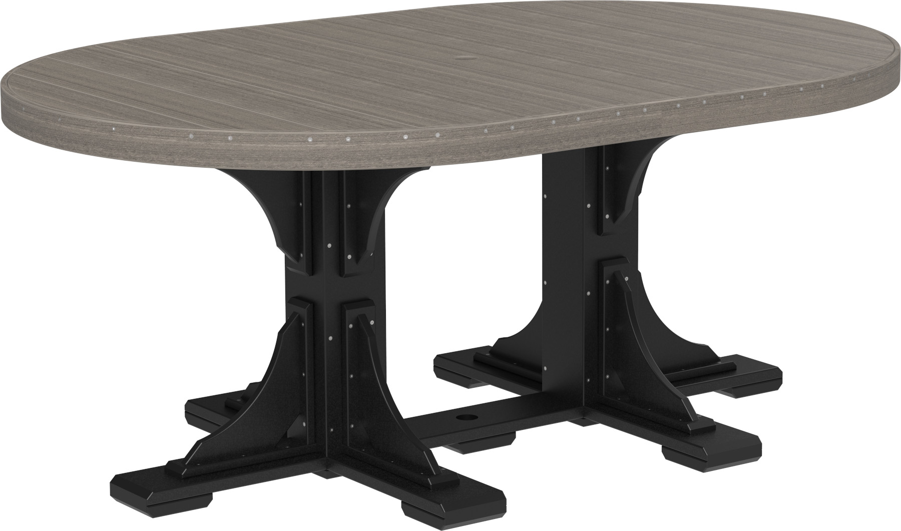 4' x 6' Oval Poly Table