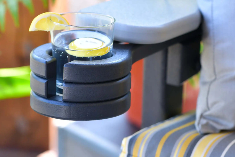 Poly Slideout Cup Holder by Luxcraft