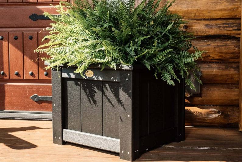 Square Poly Planters by Luxcraft