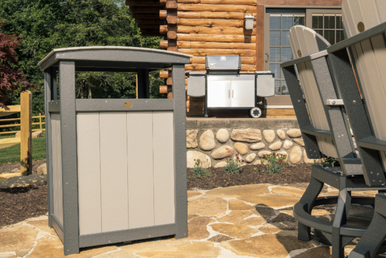 Poly Trash Can by Luxcraft