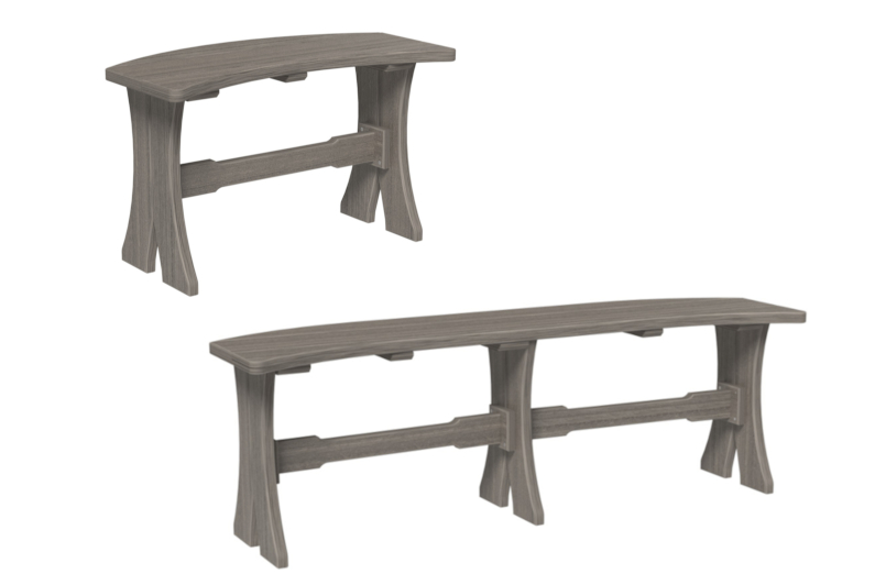 Poly Table Benches by Luxcraft