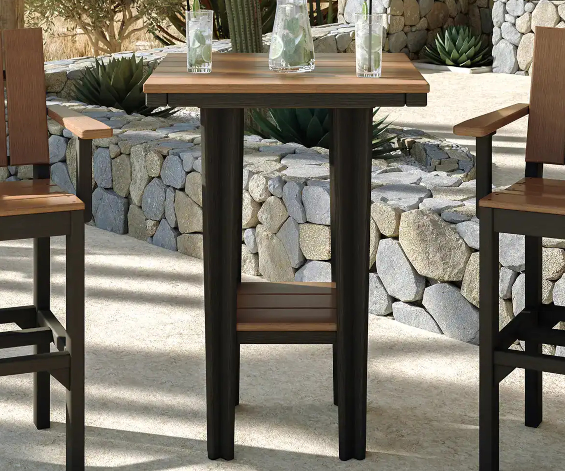 Square Bistro Table by Luxcraft