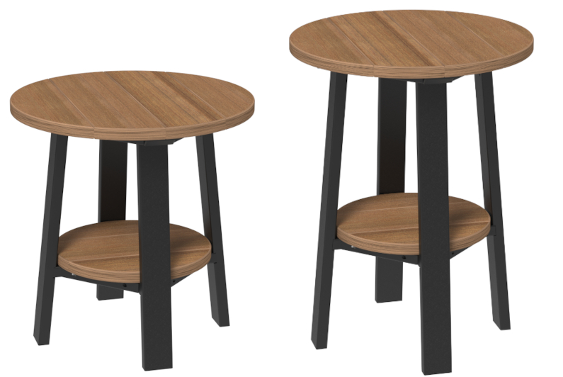 Poly Deluxe End Tables by Luxcraft