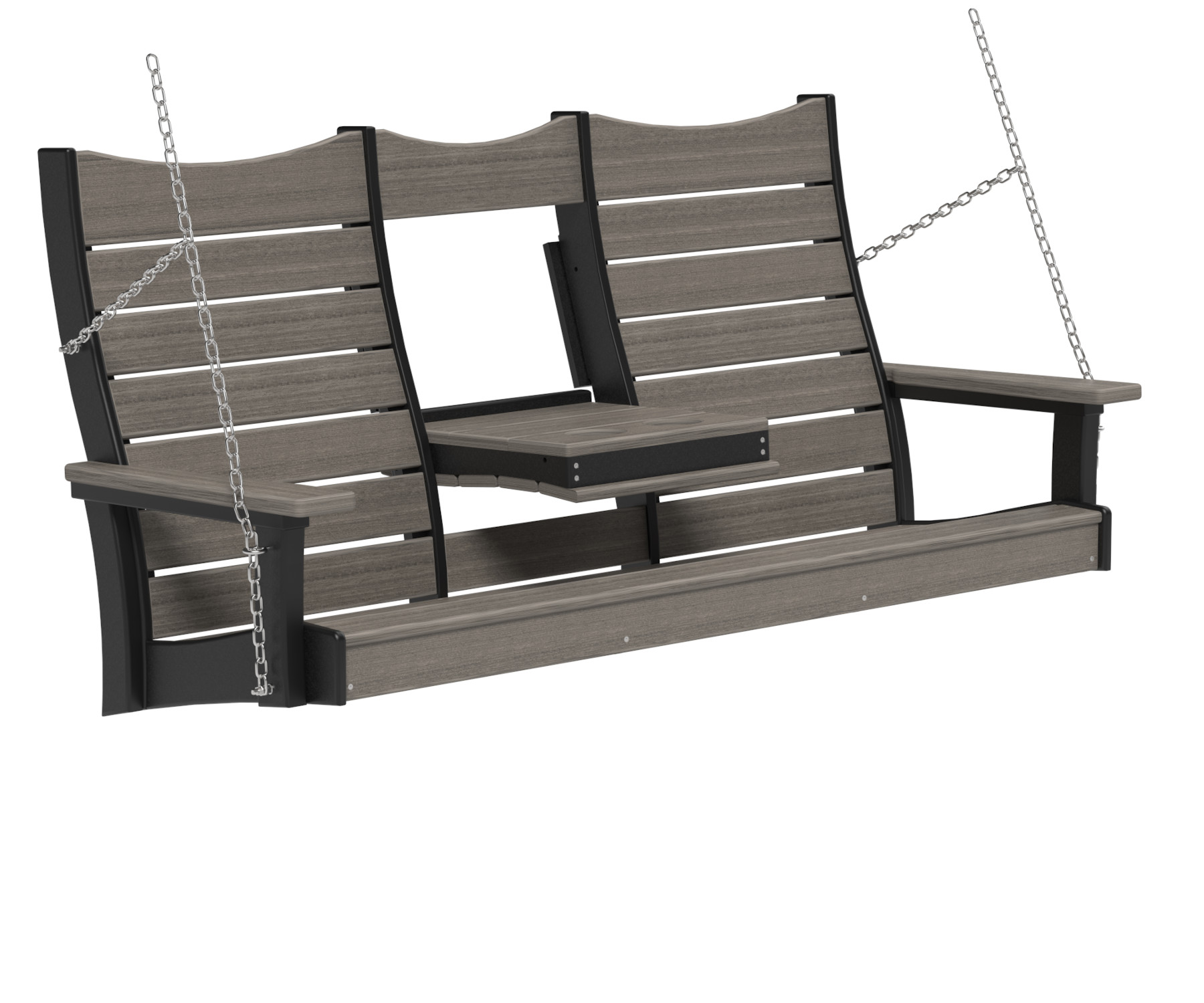 5' LX Contour Swing in Coastal Gray on Black