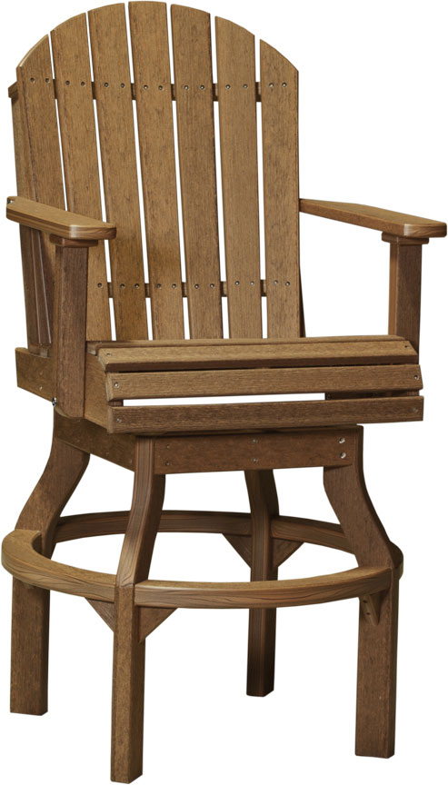 Adirondack Swivel Dining Chair-Ohio Hardwood Furniture