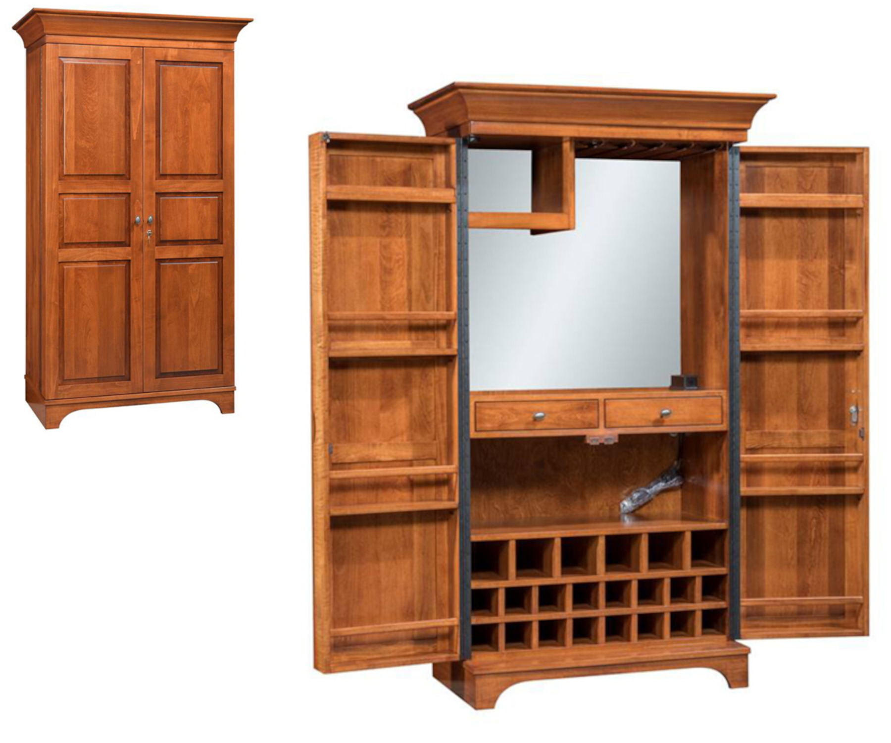 Crystal Bar Wine Bar Cabinet
