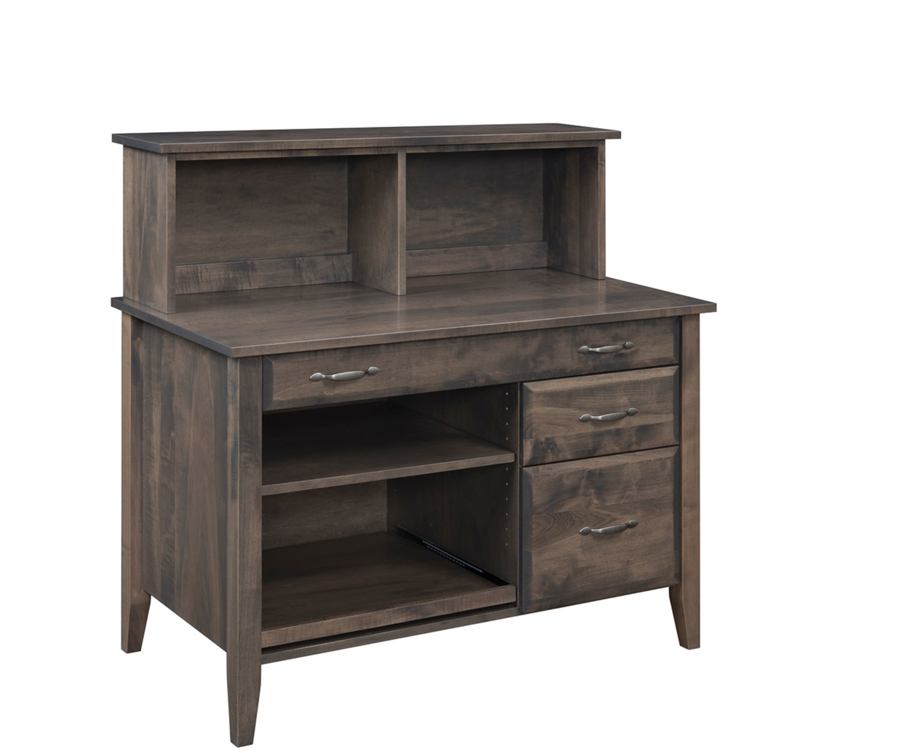 Hampton Credenza Desk & Hutch