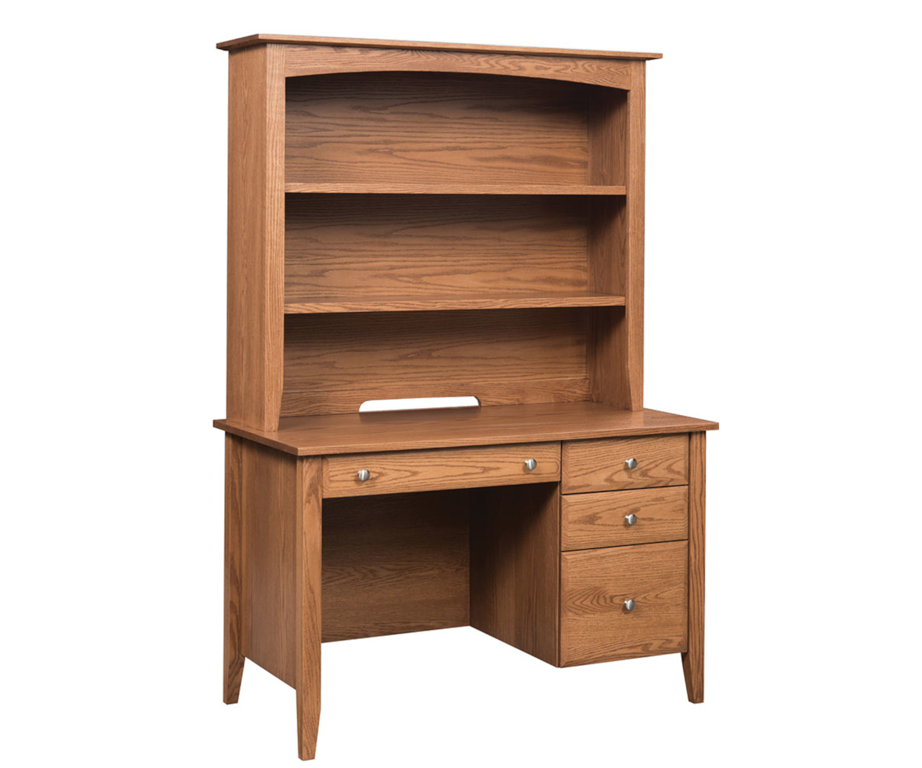Hampton Knee Hole Desk & Hutch