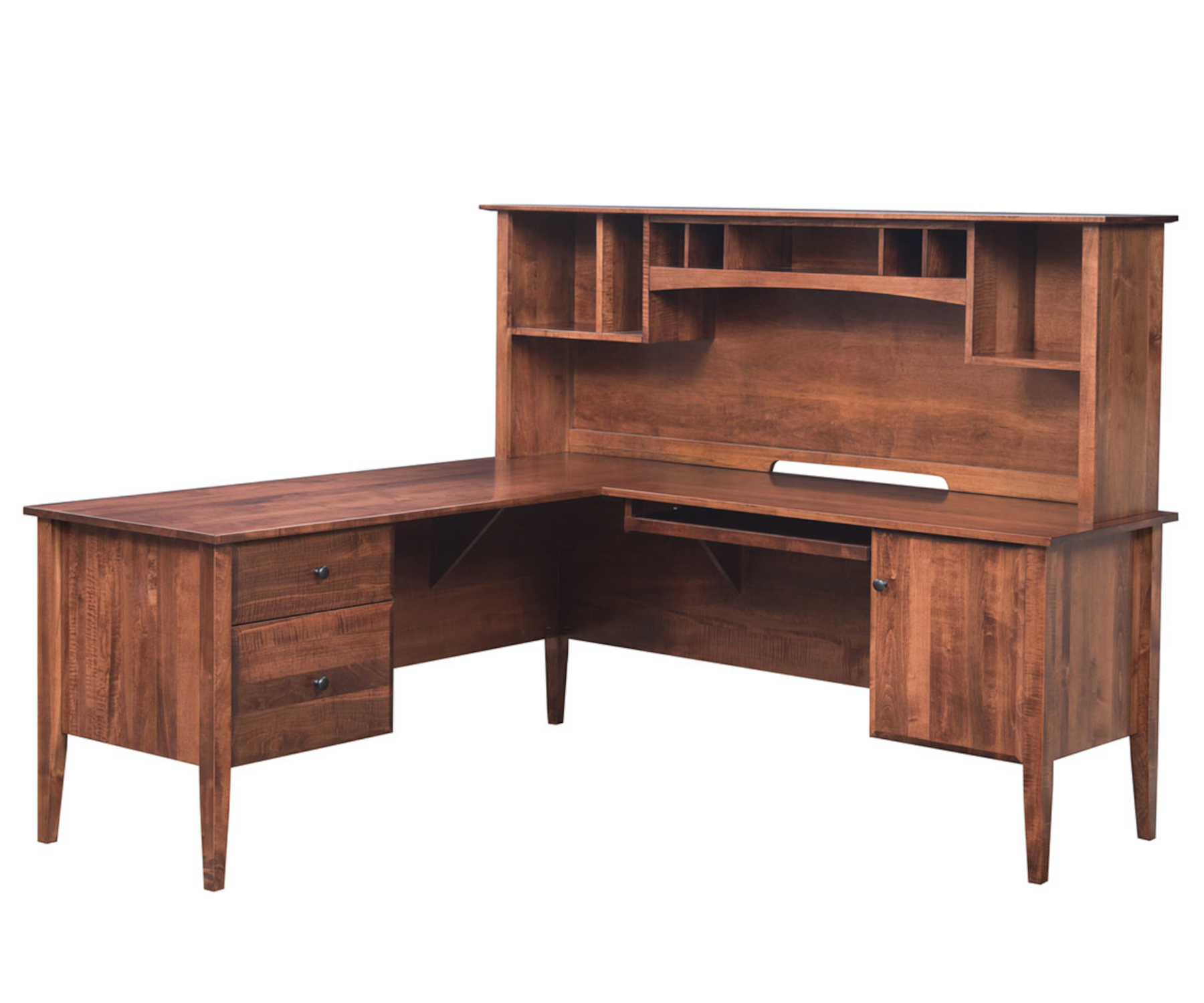 Hampton Corner L-Desk & Hutch