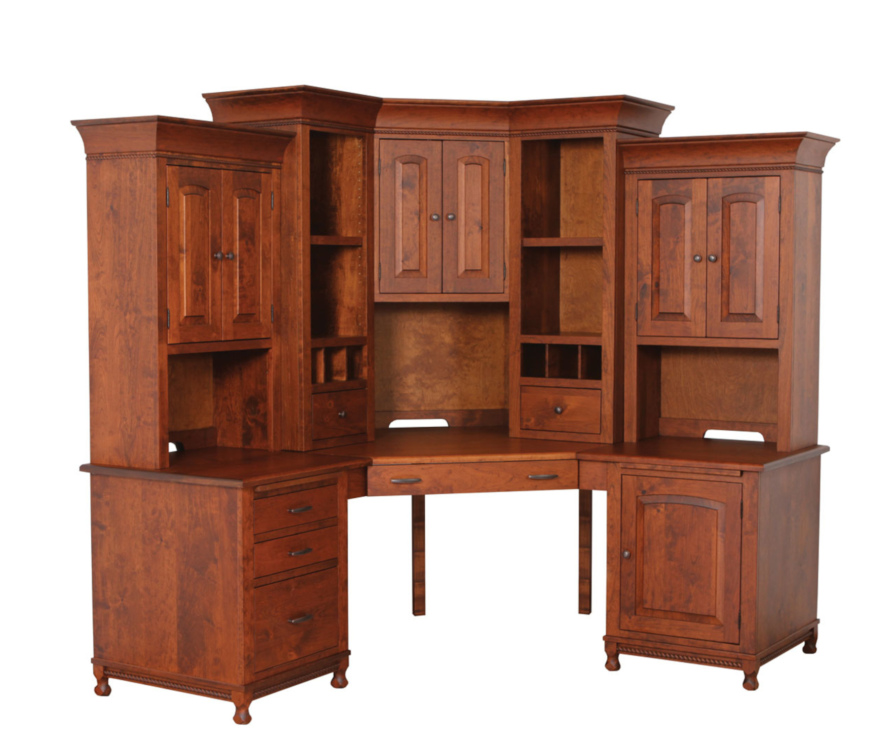 Henry Stephens Corner Desk & Hutch