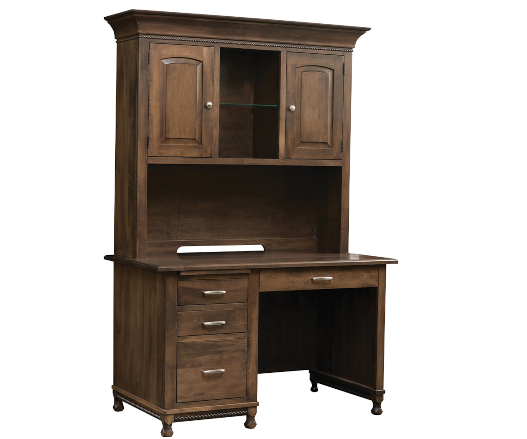 Henry Stephens Knee Hole Desk & Hutch