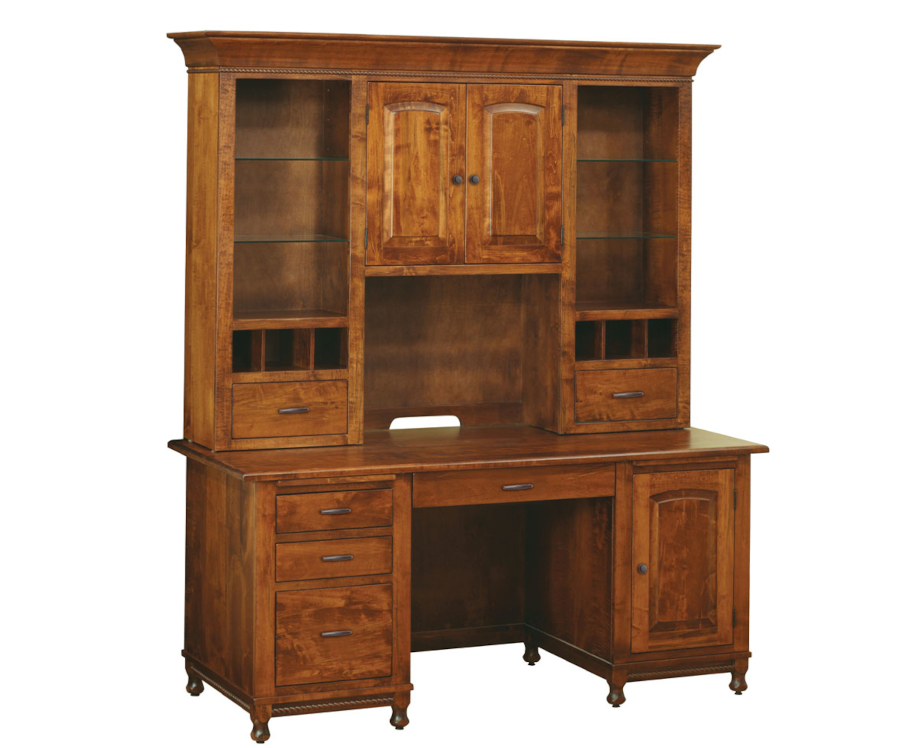 Henry Stephens Wall Unit 9011 Desk & Hutch