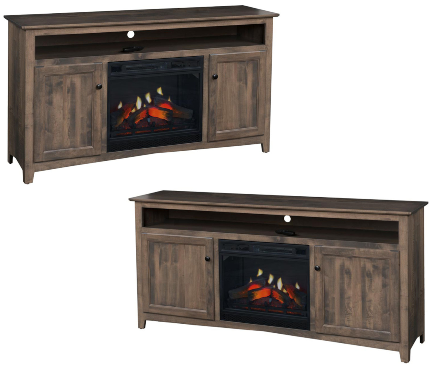 Linwood TV Consoles with Fireplace Insert